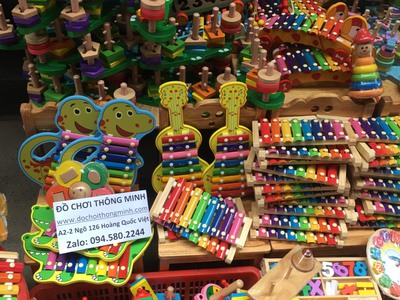 Thanh lý 1 loạt đồ chơi gỗ, đồ chơi thông minh dọn kho trả mặt bằng nốt trước tết 7