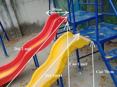 Máng trượt đa năng, khu vui chơi tại gia, giá siêu rẻ chỉ 1 hoặc 2 triệu 0.945802244 12