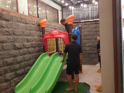 Ngựa bập bênh gỗ 8