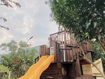 Ngựa bập bênh gỗ 10