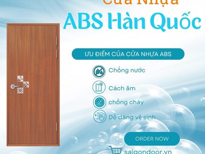 Cửa nhựa ABS Hàn Quốc: Lựa chọn tinh tế cho không gian kiến trúc hiện đại 4