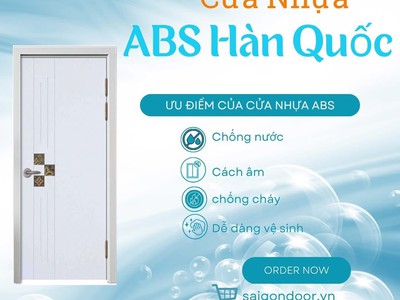 Cửa nhựa ABS Hàn Quốc: Lựa chọn tinh tế cho không gian kiến trúc hiện đại 0