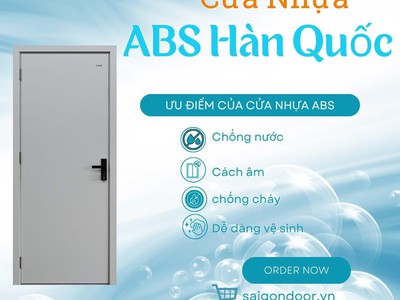 Cửa nhựa ABS Hàn Quốc: Lựa chọn tinh tế cho không gian kiến trúc hiện đại 3