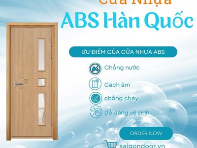Cửa nhựa ABS Hàn Quốc: Lựa chọn tinh tế cho không gian kiến trúc hiện đại 2