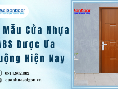 Các Mẫu Cửa Nhựa ABS Được Ưa Chuộng Hiện Nay 1