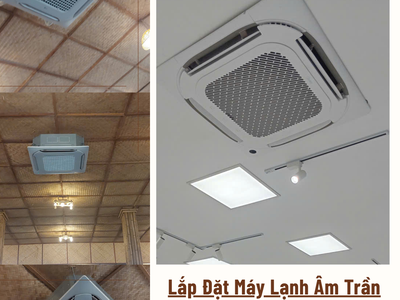 Lắp Đặt Máy Lạnh Âm Trần LG Cho Nhà Hàng BBQ, Quán Ăn Tại TPHCM 0
