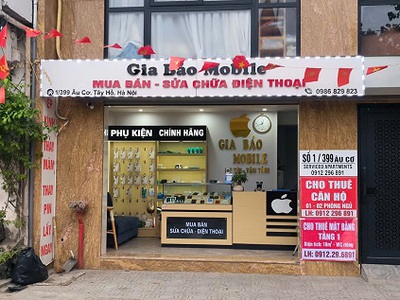 Cho thuê mặt bằng vị trí đắc địa ngã tư âu cơ 3