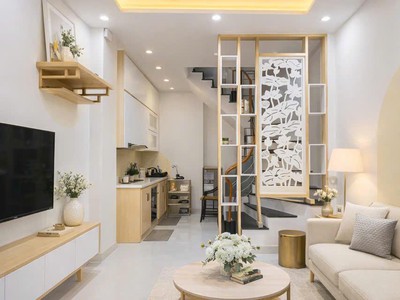 Siêu hiếm- hàng f0- chỉ 6,1 tỷ nhà 4 tầng - ô cách - full nội thất- vài bước ra phố 0