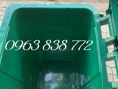 Thùng rác nhựa 90L nắp hở giá rẻ 3