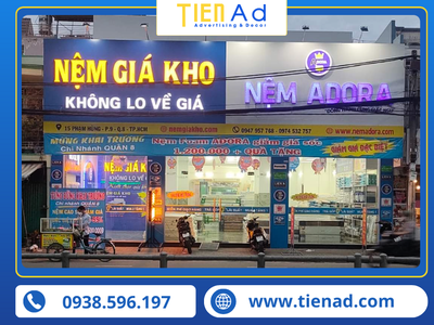 Làm Bảng Hiệu Quảng Cáo Quận 8 Uy Tín, Giá Rẻ 0