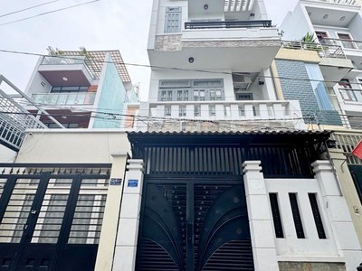 Bán nhà 4 tầng hẻm xe hơi âu dương lân, ngang 4m, gần siêu thị aeon mall quận 8- 0931172218 0