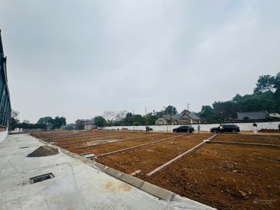 Bán lô đất 100m 2 mặt tiền sát cổng chính đại học quốc gia, khu cnc hòa lạc, cách ql21 chỉ 300m 4