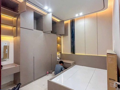  siêu phẩm đang hoàn thiện - bán nhà góc 2 mặt tiền hẻm 1716 huỳnh tấn phát - 6,2 tỷ  4