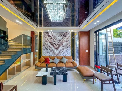  siêu phẩm đang hoàn thiện - bán nhà góc 2 mặt tiền hẻm 1716 huỳnh tấn phát - 6,2 tỷ  3