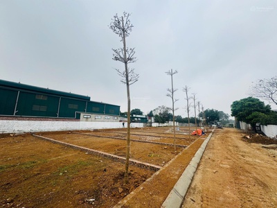 Bán lô đất 100m 2 mặt tiền sát cổng chính đại học quốc gia, khu cnc hòa lạc, cách ql21 chỉ 300m 3