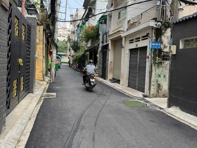 Bán nhà phường 3 tân bình hẻm 71 nguyễn bặc 6 x 16m chỉ 12 tỷ 1