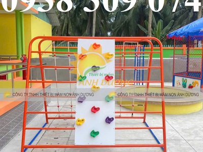 Bộ vận động thang leo, vách dây, leo núi đa năng 1