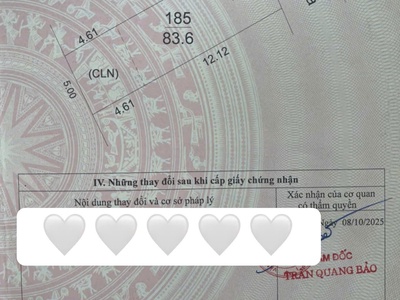 Chính chủ cần bán đất tân tiến, tp. bắc giang 3