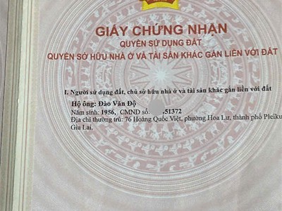 Đất chính chủ - giá tốt cần bán nhanh lô đất tại huyện đăk đoa tỉnh gia lai 1