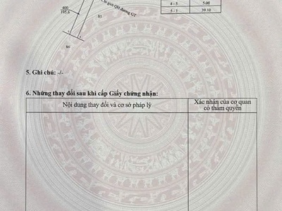 356m trong đó 200m thổ cư. ngang đầu 8,6m cuối nở hậu 9,5m giá 6.7t có thương lượng 1