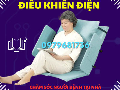 Giường điện nâng lưng giúp người sau mổ nghỉ ngơi thoải mái hơn. 3