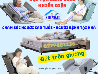 Giường điện nâng lưng giúp người sau mổ nghỉ ngơi thoải mái hơn. 4