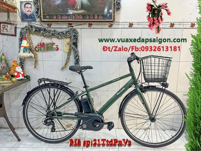 Xe đạp thể thao địa hình điện trợ lực Nhật : Panasonic velo Star 0
