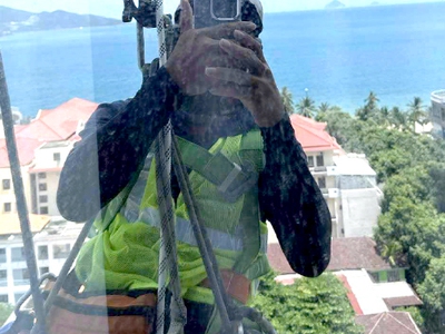 Dây đu vách nhà sơn nước nguyễn út 3