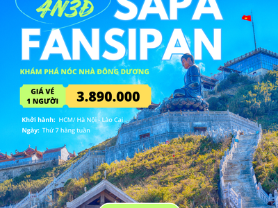Trải nghiệm du lịch Lào Cai   Sa Pa   Fansipan trọn gói giá tốt 2
