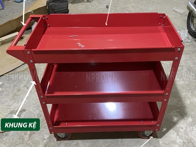 Tủ để đồ nghề 5 ngăn có bảng treo - NPRO 5