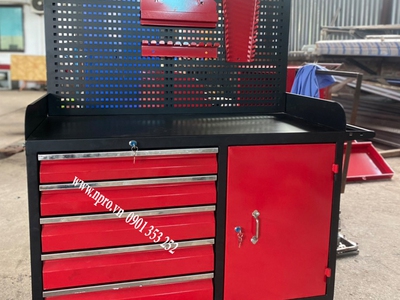 Tủ để đồ nghề 5 ngăn có bảng treo - NPRO 1