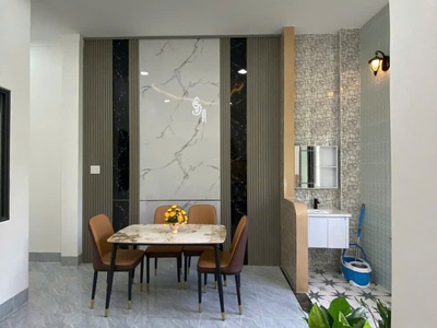 NHÀ MỚI có Sân đậu Ô TÔ. Ngay sát đường nhựa Huyện 90C, P. Đạo Thạnh. 7