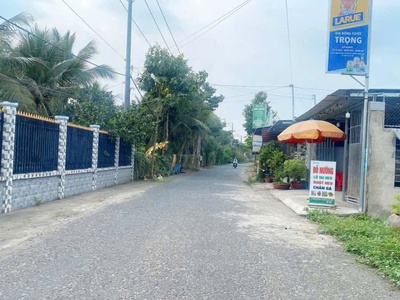 Đường Huyện 87-Làng Bún Mỹ Tho. Nền Đất Góc 2 MẶT TIỀN tuyệt đẹp. 0