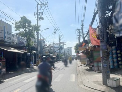 Bán 5.581m  đất giáo dục  200m2 thổ cư  3 mặt tiền an dương vương p. an lạc, q. bình tân. giá: 170 2