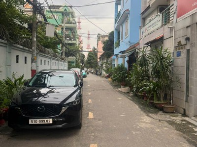 Bán nhà hẻm 281 lê văn sỹ  phường 1 tân bình  6x15  4 tầng trục lvs 4