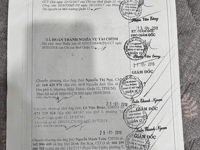 Chính chủ cần bán đất thổ cư trần thị hè, q.12 tphcm sổ hồng riêng 4