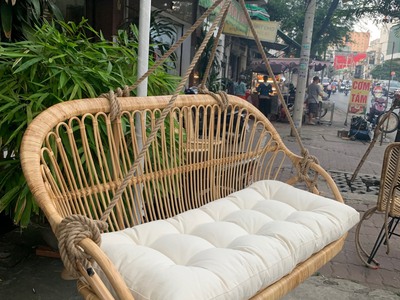 Xích đu đôi mây 2