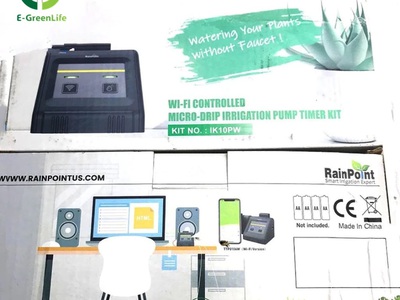 Bộ Kit tưới Wifi trong nhà RainPoint tích hợp máy bơm . E-Greenlife 2