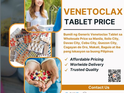 Buy Venetoclax 100 mg online with Fast Delivery in Davao Philippines 0