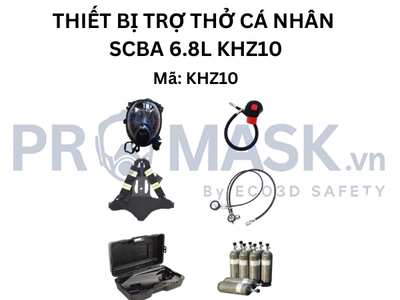 SCBA 6.8L KHZ10   Trang bị tiêu chuẩn cho lực lượng tuyến đầu 0