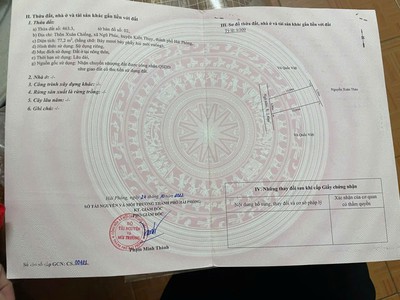 Lô đất xuân chiếng   ngũ phúc   ô tô tận đất   giá 8xx triệu  zalo 0567 222 555 4