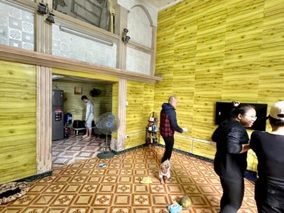 Nhà mặt ngõ ba gác đỗ cửa, thẳng tắp ra phố 0