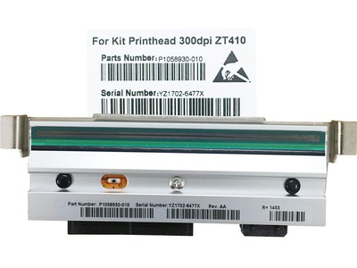 Đầu in Zebra ZT410 300dpi Linh kiện thay thế giúp tem in sắc nét trở lại 0