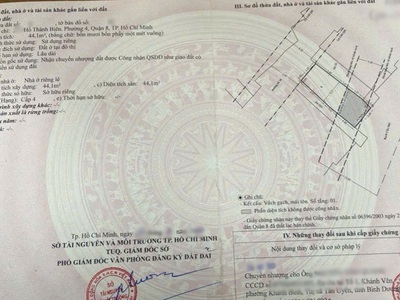 Nhà mặt tiền hồ thành biên - p4 q8, giá : 4,85 tỉ tl 3