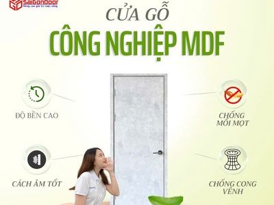 Giải mã sức hút của cửa gỗ công nghiệp MDF: Đẳng cấp sang trọng cho không gian sống hiện đại 2