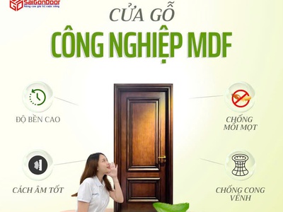 Giải mã sức hút của cửa gỗ công nghiệp MDF: Đẳng cấp sang trọng cho không gian sống hiện đại 3
