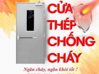 Cửa thép chống cháy: Lá chắn thép bảo vệ an toàn cho công trình hiện đại 0