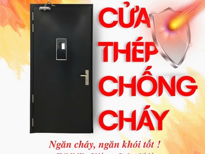 Cửa thép chống cháy: Lá chắn thép bảo vệ an toàn cho công trình hiện đại 1