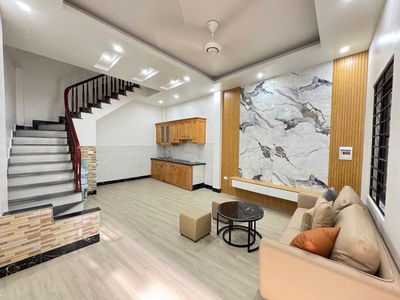 Nhà 3 tầng, 2 mặt tiền thôn gia tân - tổ 11, quang minh. đường thông, ô tô tránh 1