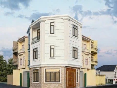 Nhà 3 tầng, 2 mặt tiền thôn gia tân - tổ 11, quang minh. đường thông, ô tô tránh 2